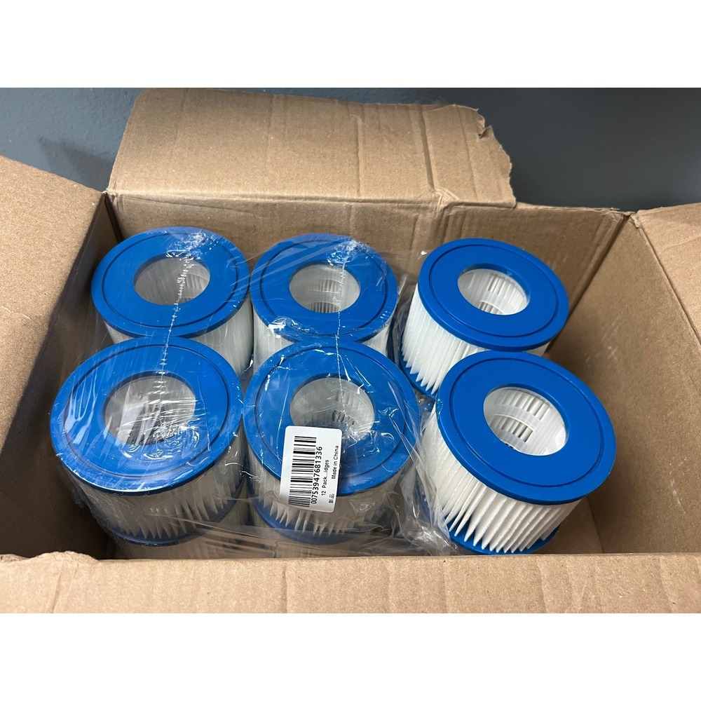 12 Pack Type S1 Spa Filter Cartridge for Intex PureSpa 29001E 29011E 4.125x3.125